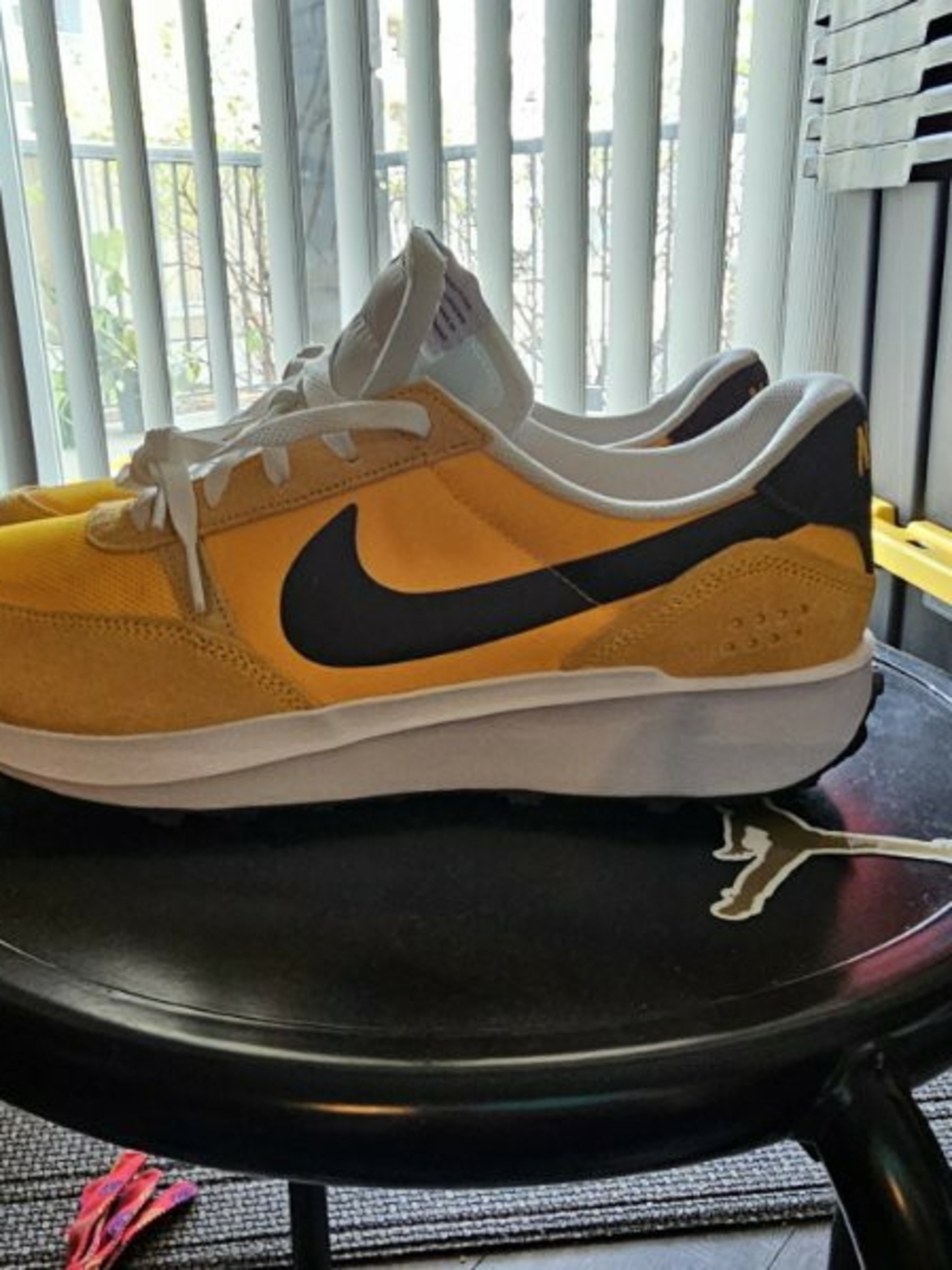Nike Men’s Yellow and Black Running Sneaker